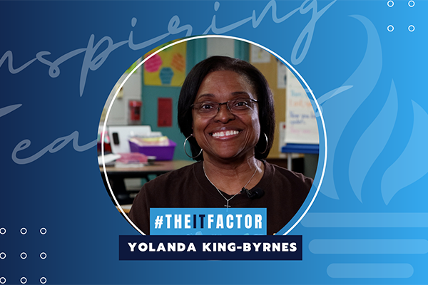  Inspiring Teachers video -  Yolanda King-Byrnes